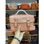 Handmade thickened vegetable-tanned leather messenger bag